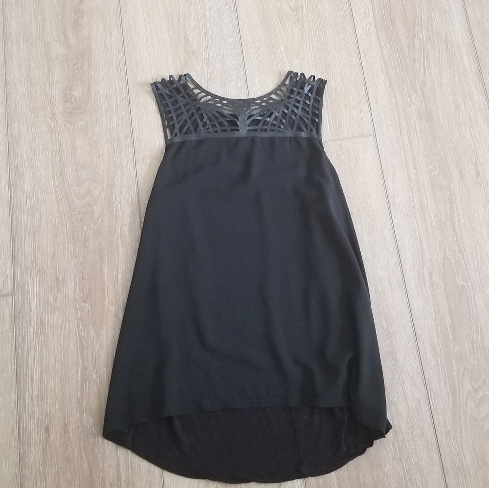 Black blouse top